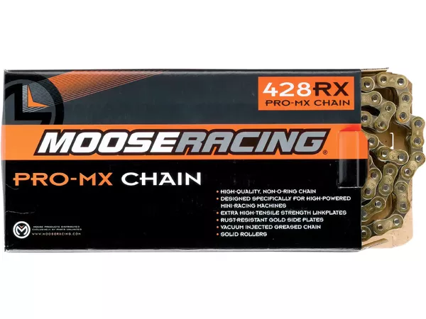 Chain 428 Moose Racing RXP Pro-MX 100 links - Chain links: 100, Chain type: 428