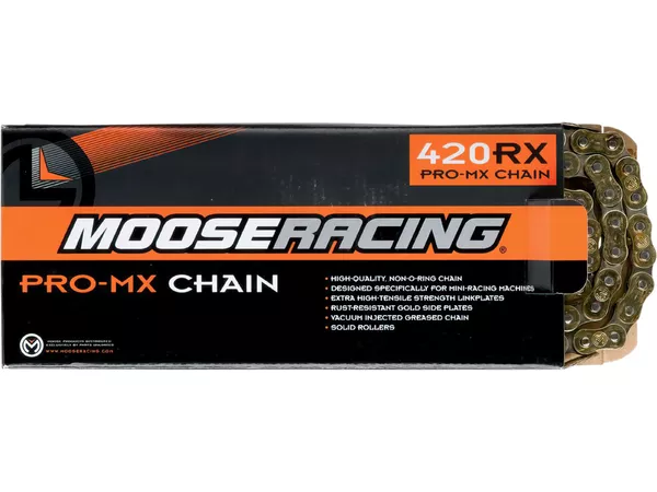 Chain 420 Moose Racing RXP Pro-MX 100 links - Chain links: 100, Chain type: 420