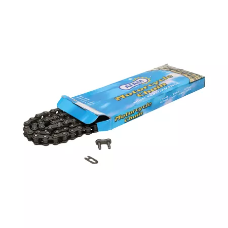 Chain AFAM reinforced black 415 126 links - Chain links: 126