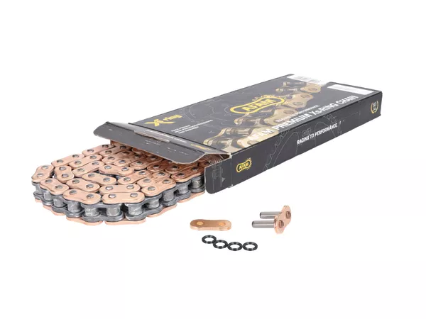 Chain AFAM XS-Ring hyper reinforced gold 525 XHR3 112 links