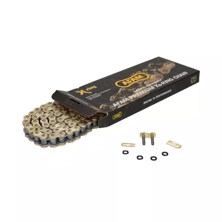 Chain AFAM XS-Ring reinforced gold 428 XMR-G 134 links