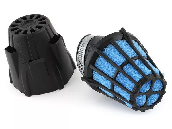 Air Filter Air Box Polini black 45° angle 32mm