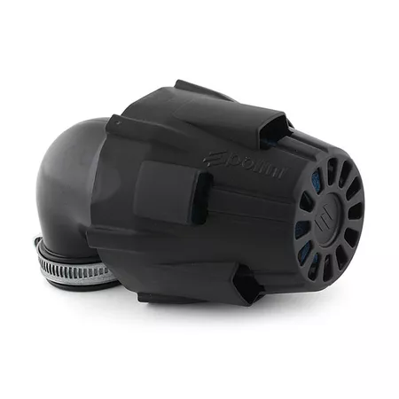 Air Filter Air Box Polini black 90Â° angle d.32mm L.135mm