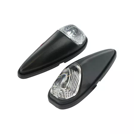 Glue-On Light \/Indicators Raindrop clear \/ black