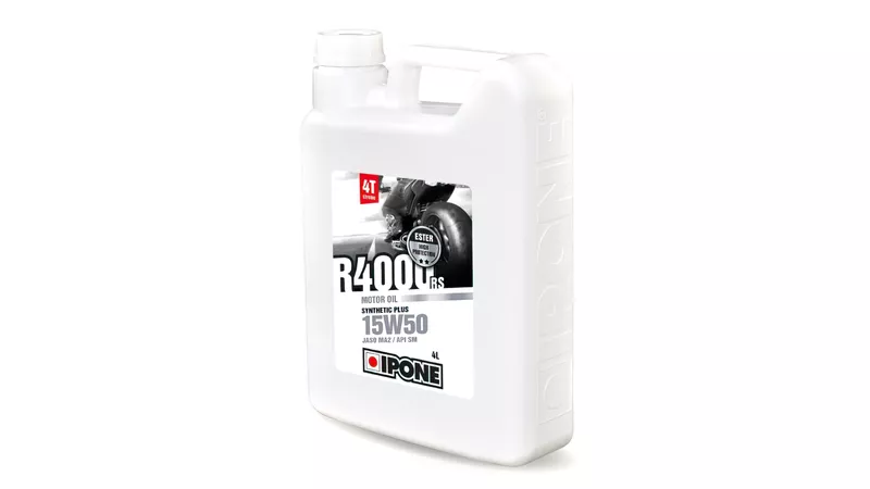 Something For R4000 4-Stroke Engine Oil 15W50 Ipone R4000 RS Semi-synthetic 4L - MAXI SCOOT