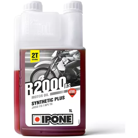 2-Stroke Oil Ipone R2000 RS strawberry semi-synthetic 1L