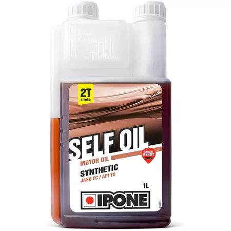 2-Stroke Oil Ipone Self Oil strawberry semi-synthetic 1L