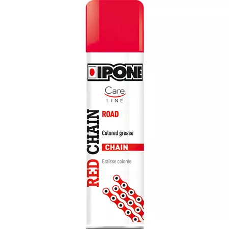 Chain Grease red Ipone Red Chain Road spray 250ml