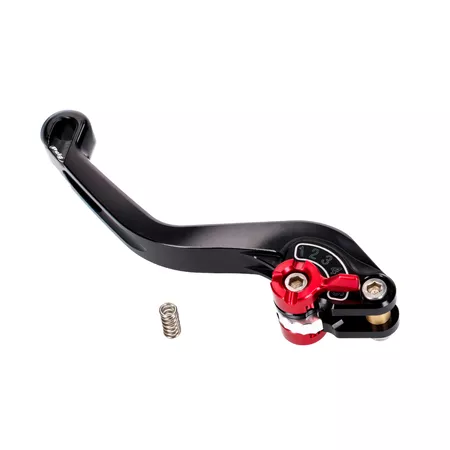Brake \/ Clutch Lever rear Puig 2.0 adjustable short black \/ red