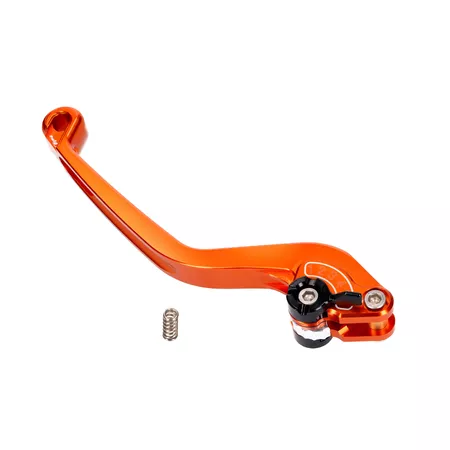 Brake \/ Clutch Lever rear Puig 2.0 adjustable orange \/ black