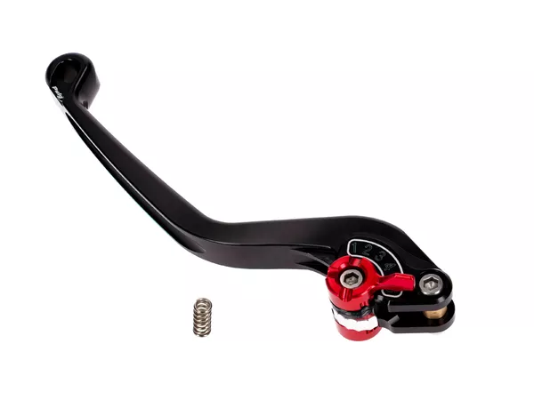 Brake \/ Clutch Lever rear Puig 2.0 adjustable black \/ red