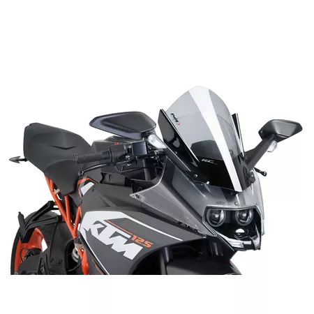 Windshield Puig Z-Racing smoke KTM RC 125 \/ 200 \/ 390 after 2014