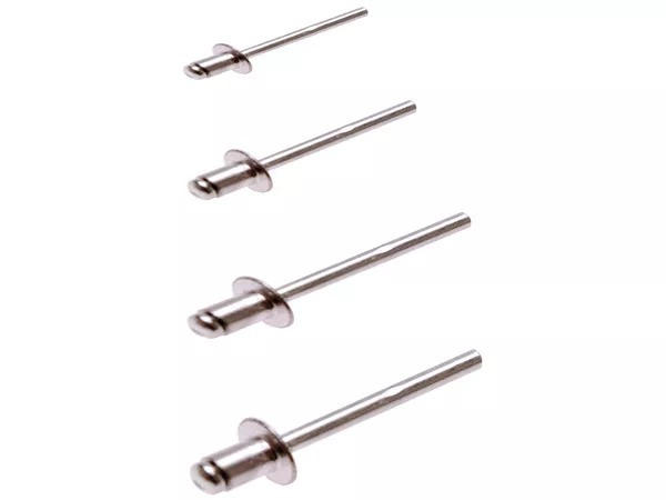 Blind Rivets Set BGS aluminium Ø 2.4 - 4.8 mm 400 pcs.