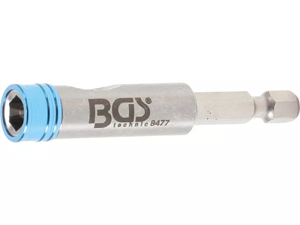 Bit Holder w. quick coupler BGS 6.3 mm (1\/4\
