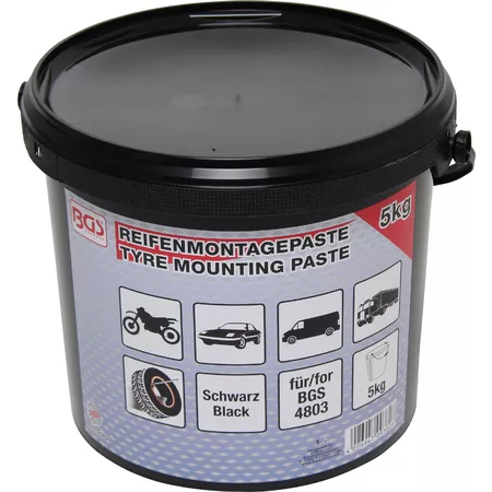 Tire Mounting Paste BGS black 5 kg