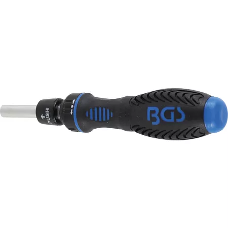 Ratchet Spinner Handle for bits BGS reversible 6.3 mm (1\/4\
