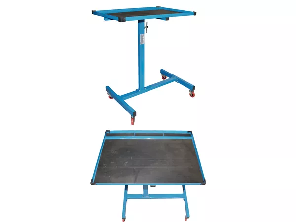 Workshop Table with cator wheels BGS