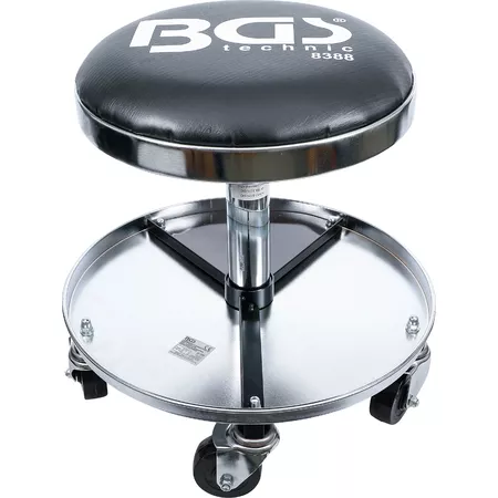 Workshop Seat with 5 castor wheels BGS Ã 360 mm