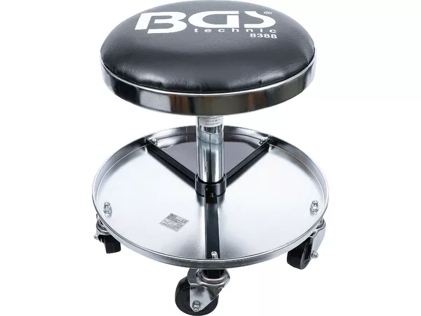 Workshop Seat with 5 castor wheels BGS Ø 360 mm