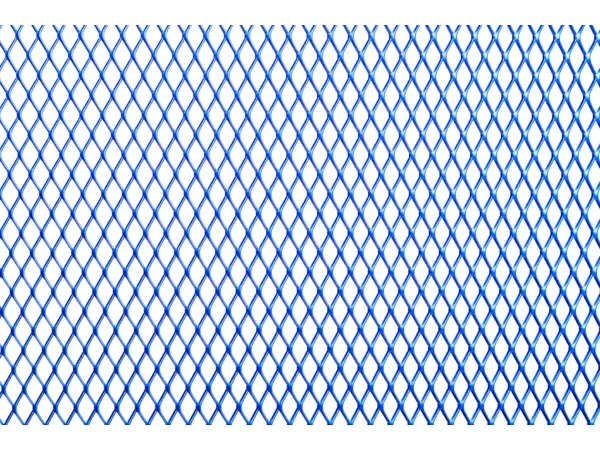 Racing Grille Mesh STR8 medium (50x50cm) anodized blue