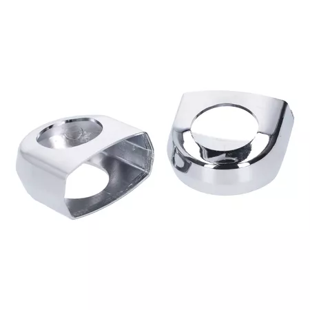 Handlebar Clamp Cover chrome Kreidler Florett \/ RS \/ RM \/ RMC \/ LF \/ LH