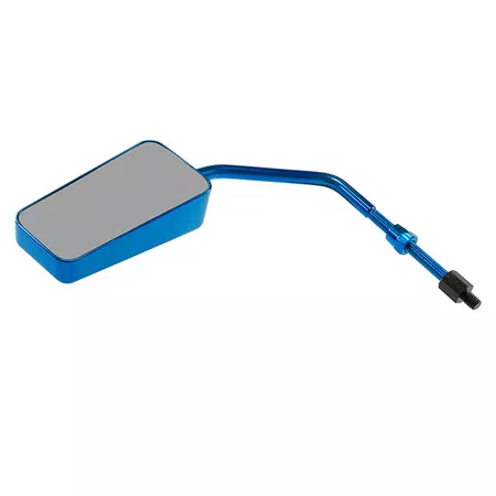 Mirror F1 right \/ left STR8 M8 thread (w\/ left-hand adapter) blue