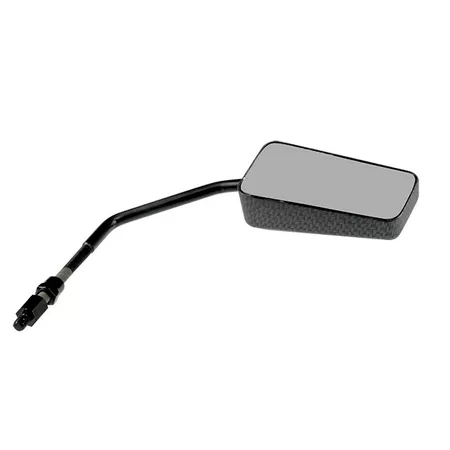Mirror F1 right \/ left STR8 M8 thread (w\/ left-hand thread adapter), matte carbon look