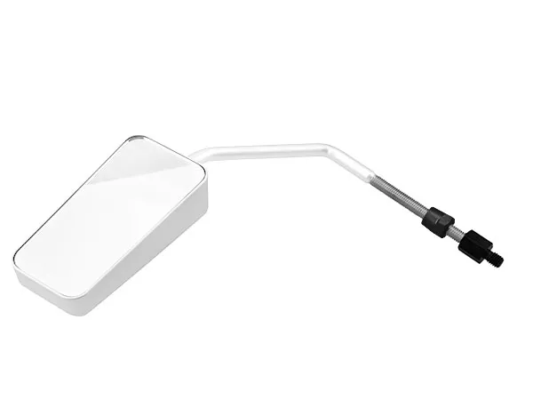 Mirror F1 right \/ left STR8 M8 left-hand thread adapter white
