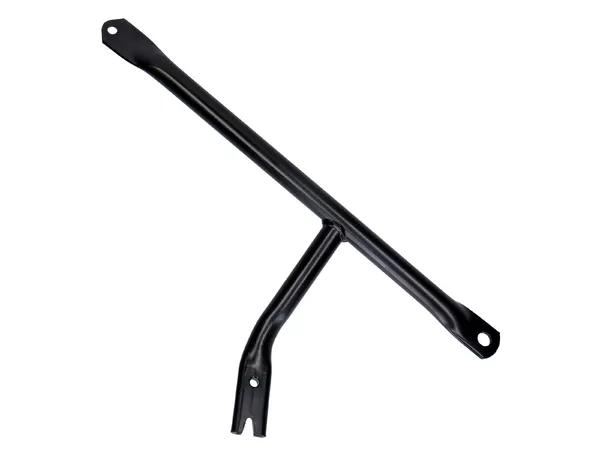 Upper Frame Strut left black Simson