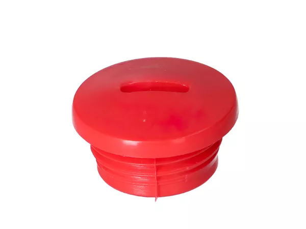 Gearbox Screw Plug red plastic Simson