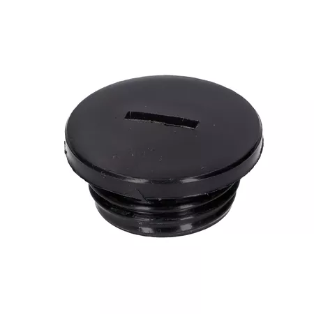 Gearbox Screw Plug black plastic Simson