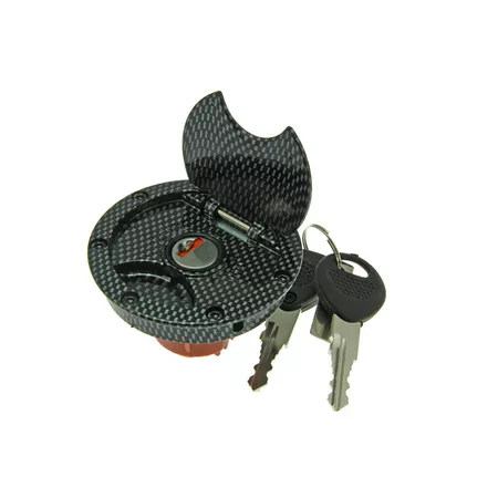 Fuel Cap STR8 Custom Yamaha Aerox \/ Nitro carbon look