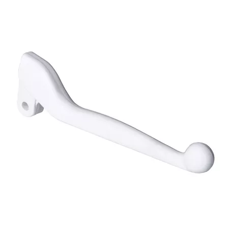 Hand Brake Lever w\/o mount white plastic Simson