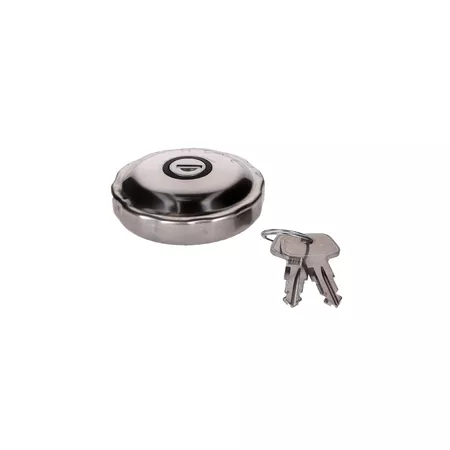Fuel Cap chrome (w\/ lock) Simson
