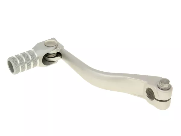 Gear Lever Tomos aluminium silver