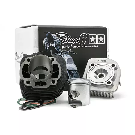 Cylinder Kit Stage6 70cc Streetrace cast iron Minarelli horizontal AC