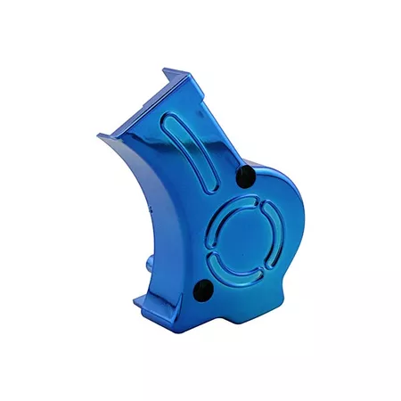 Oil Pump Cover STR8 Derbi Euro 2 (EBE \/ EBS) anodized blue