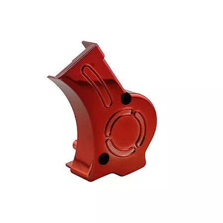 Oil Pump Cover STR8 Derbi Euro 2 (EBE \/ EBS) anodized red
