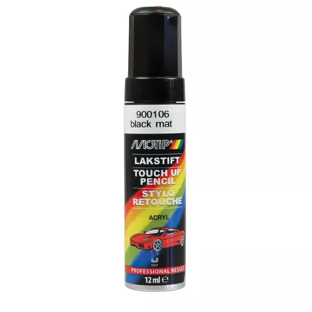 Touch-up stick Motip matte black 12ml