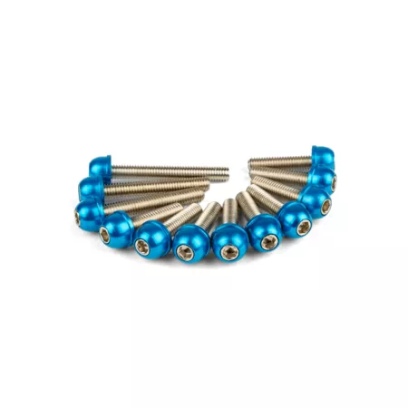 CVT Cover Bolts STR8 Minarelli blue