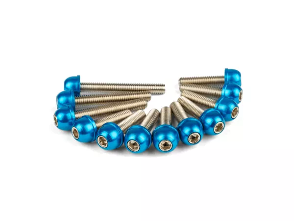 CVT Cover Bolts STR8 Minarelli blue