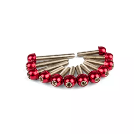 CVT Cover Bolts STR8 Minarelli red