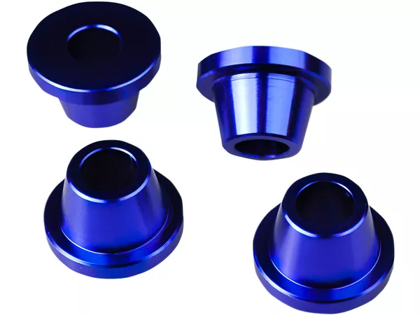 Spacer Bushings triple clamp Rubber Killer Scar YZ \/ YZF blue
