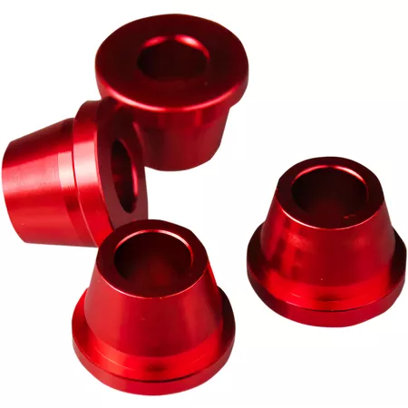 Spacer Bushings triple clamp Rubber Killer Scar CR \/ CRF red