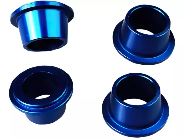 Spacer Bushings triple clamp Rubber Killer Scar Husqvarna TC \/ FC blue