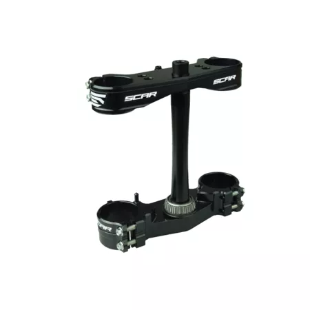 Triple Clamp complete Scar ACS KXF 250 \/ 450 green