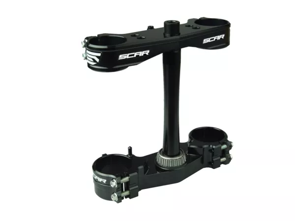 Triple Clamp complete Scar ACS KXF 250 \/ 450 green
