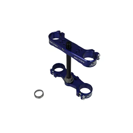 Triple Clamp complete Scar ACS TC 85 blue