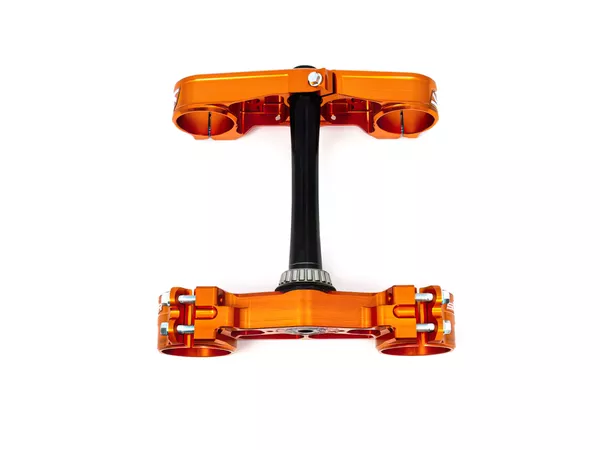 Triple Clamp complete Scar KTM SX \/ SX-F orange