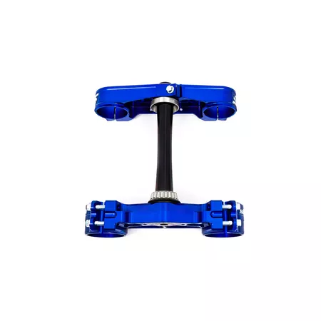 Triple Clamp complete Scar Husqvarna \/ KTM blue
